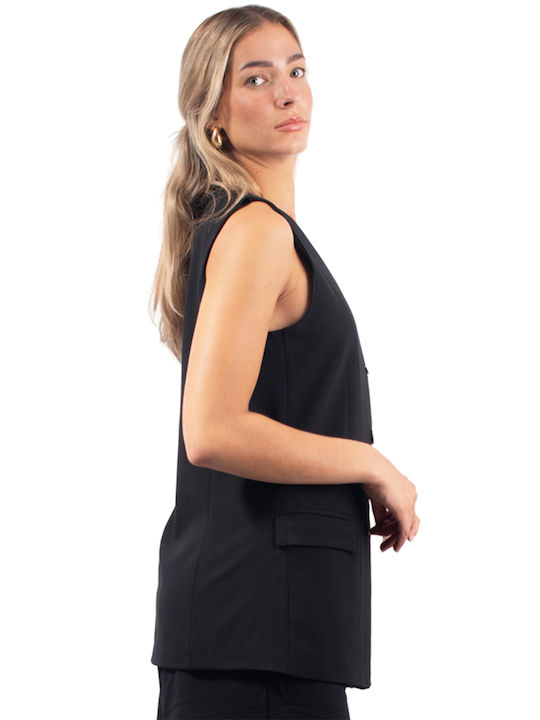 4tailors Women's Vest Black