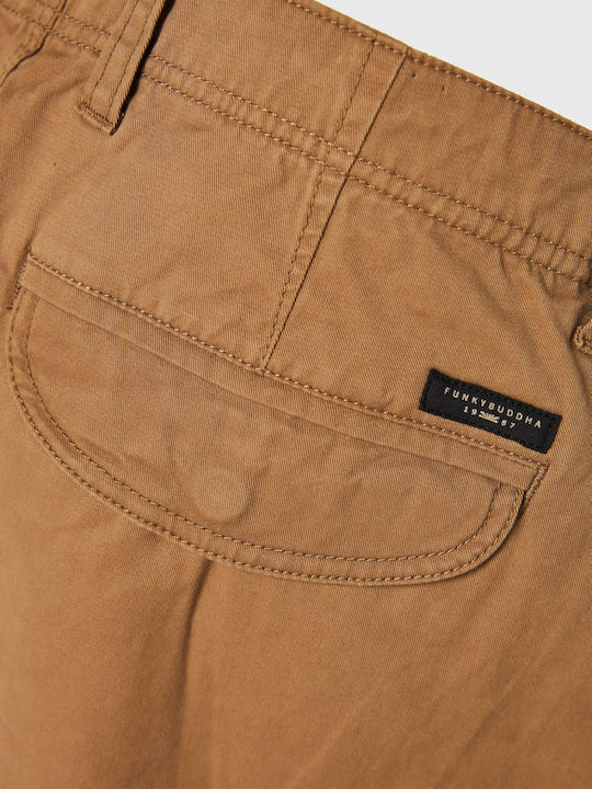 Trousers Cargo in Regular Fit Beige