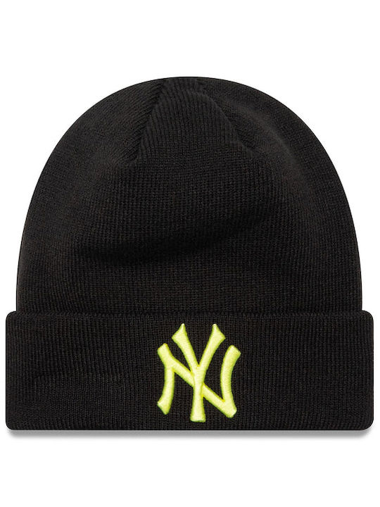 New Era League Essential Beanie Masculin Căciulă Tricotat în culoarea Negru