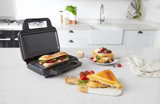 Breville VST098X Sandwich Maker pentru for 2 Sandwiches Sandvișuri 900W Gri