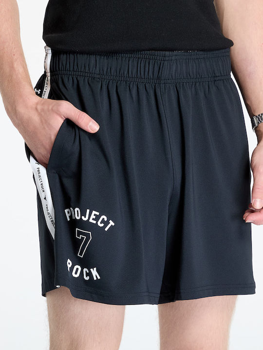 Under Armour Project Rock Mesh Short Men's Shorts Black/White