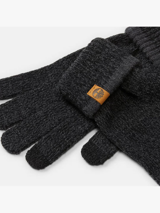 Timberland Men's Knitted Touch Gloves Black