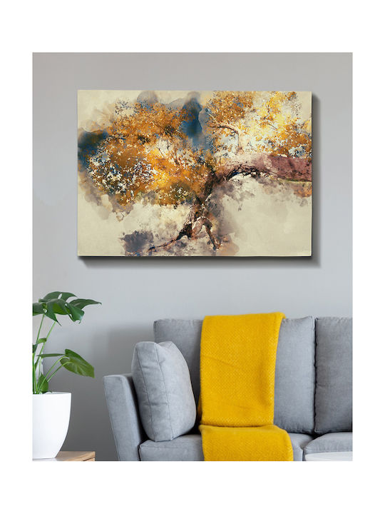 Megapap Abstract Tree Πίνακας σε Καμβά 100x70cm
