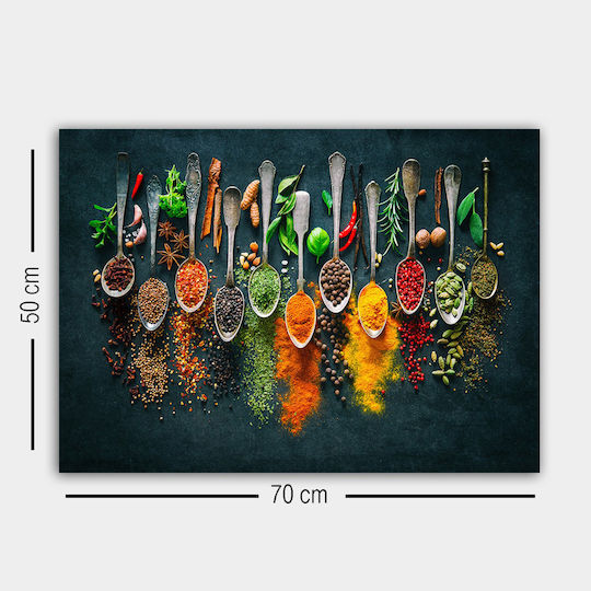 Megapap Spices Gemälde auf Leinwand 70x50cm