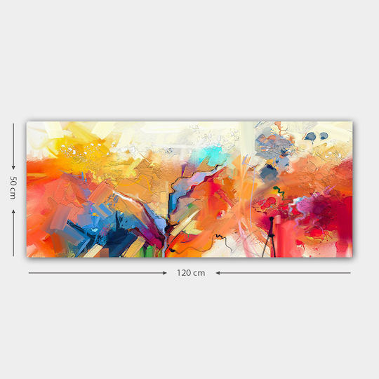 Megapap Abstract Colors Картина Платнен 120x50см