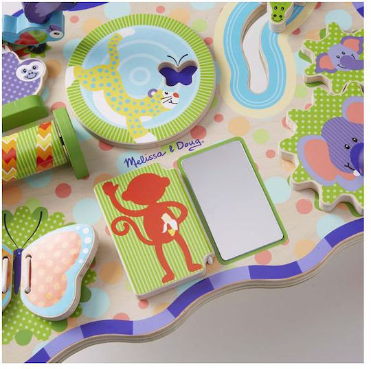 Melissa & Doug Маса за дейности Jungle от дърво за 12++ месеца