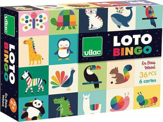 Vilac Animal Game Rainbow made of Wood for 24++ Months