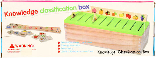 Wooden Sorter Logical Puzzle Match Pictures