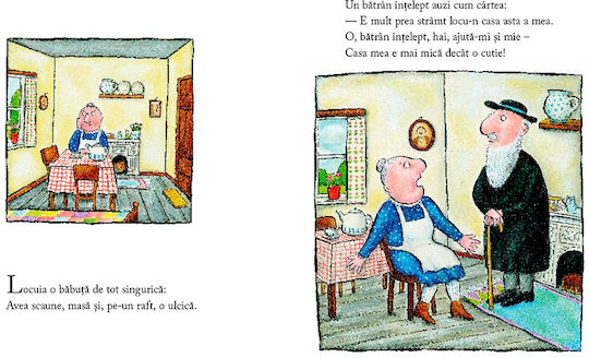 O casă mai mică decât o cutie - Julia Donaldson Ilustrații de Axel Scheffler