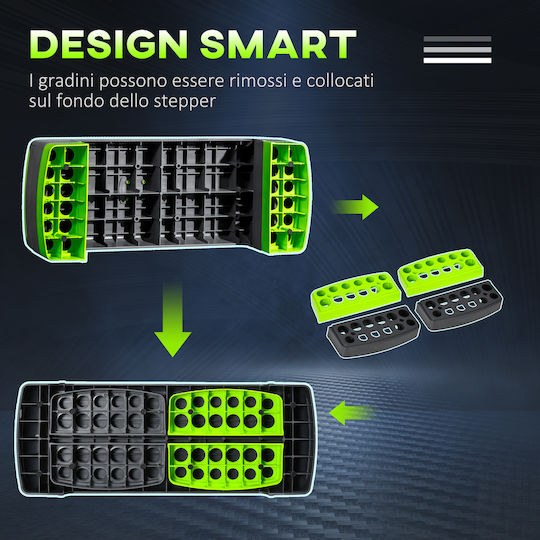 HomCom Aerobic Stepper με Ρυθμιζόμενο Ύψος