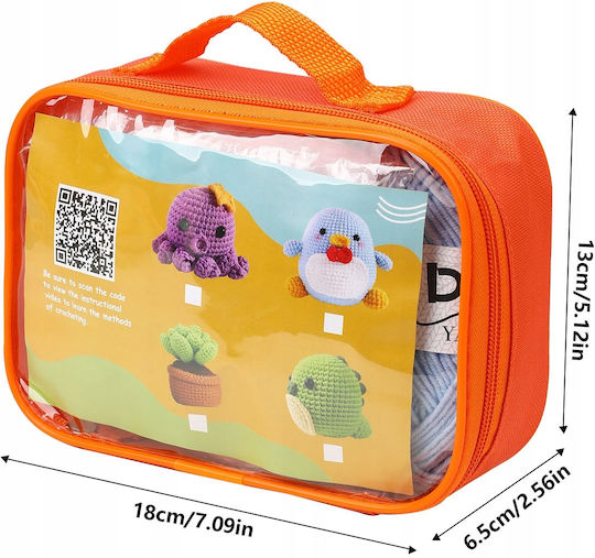 Häkelset Komplett DIY Mach es selbst Kinder Geschenk Roślinka