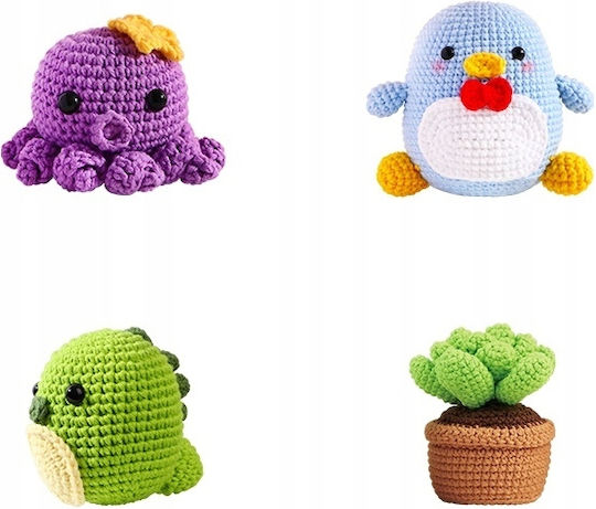 Häkelset Komplett DIY Mach es selbst Kinder Geschenk Roślinka