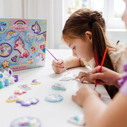 Creative Set Totum Mold Draw Unicorn 6 Pieces