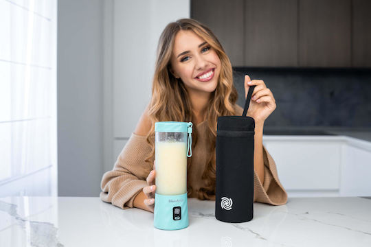 BlendyGo Μπλέντερ με Πλαστική Κανάτα 550 ml Πράσινο