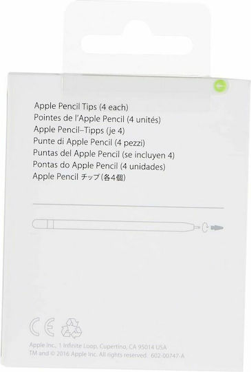 Apple Stylus Tips Replacement Pencil Tips for Apple Pencil White