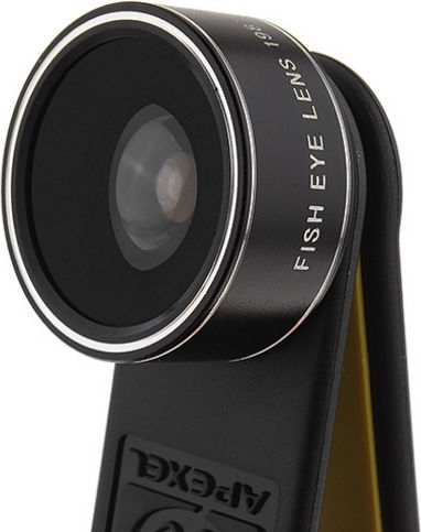 Apexel Σετ Φακών Κάμερας ​Κινητών Fisheye / Macro / Telephoto / Zoom / Φίλτρο 15x 5τμχ