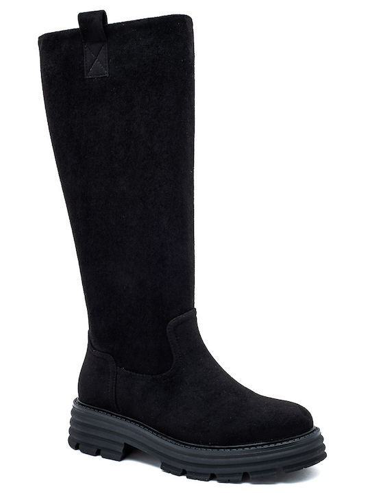 Damenstiefel Schwarz
