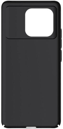 Nillkin Super Frosted Back Cover Silicon / Plastic Negru (Poco X6 Pro )