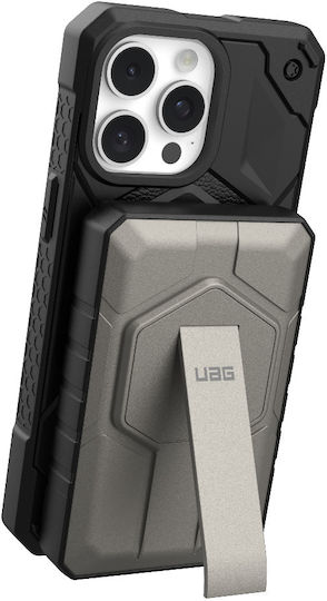UAG Rugged MagSafe Power Bank 10000mAh 20W с USB-A порт и USB-C порт Titanium/Black