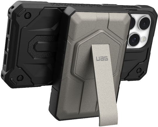 UAG Rugged MagSafe Power Bank 10000mAh 20W с USB-A порт и USB-C порт Titanium/Black