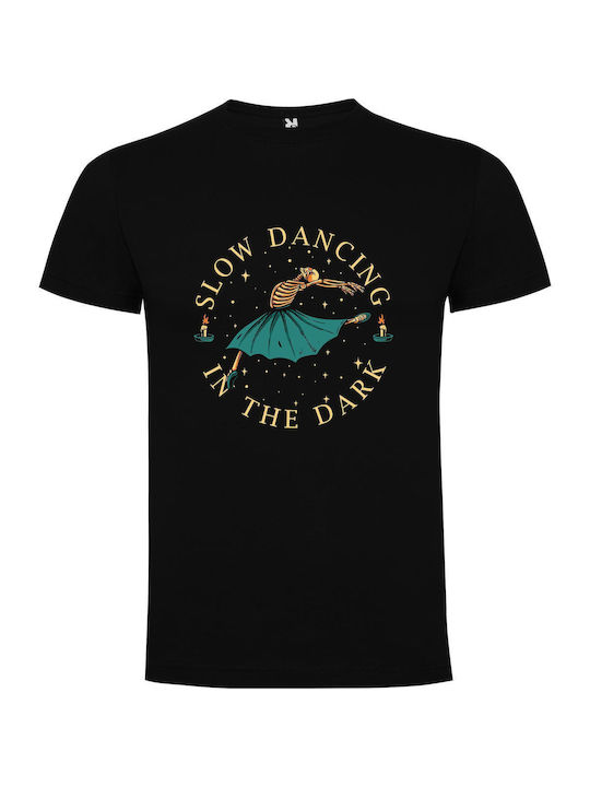 Glowing Shadows: Dark Dances Tricou Negru Bumbac