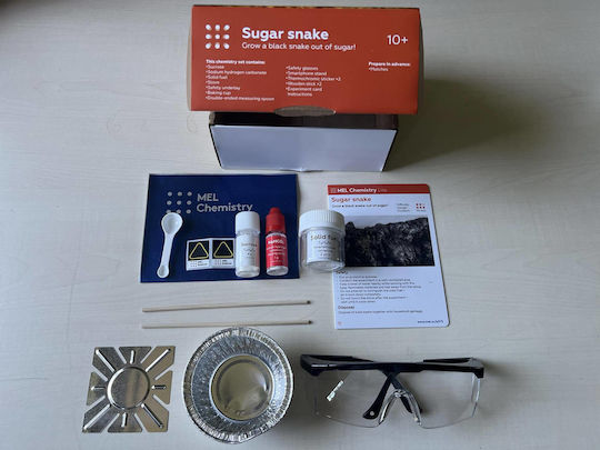 Chemie-Experimentierset Mel Zuckerschlange Kinder 10+