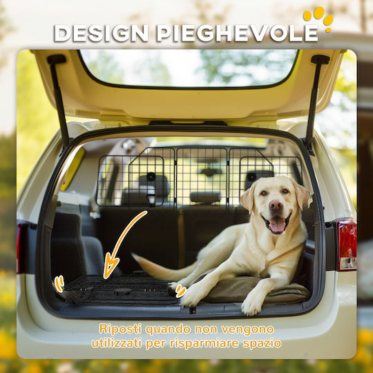 Pawhut Car Divider for Dog Black