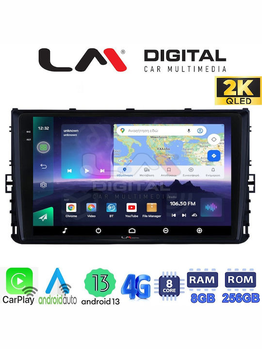 LM Digital Auto-Audiosystem für Volkswagen T-Roc / T-Kreuz 2017> (Bluetooth/USB/WiFi/GPS/Apple-Carplay/Android-Auto)
