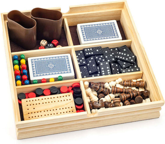 Brettspiel Classic Games Set Woodyland
