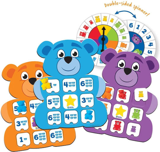Επιτραπέζιο Παιχνίδι My First Bingo Game - Happy Little Bears 3+ Ετών Learning Resources