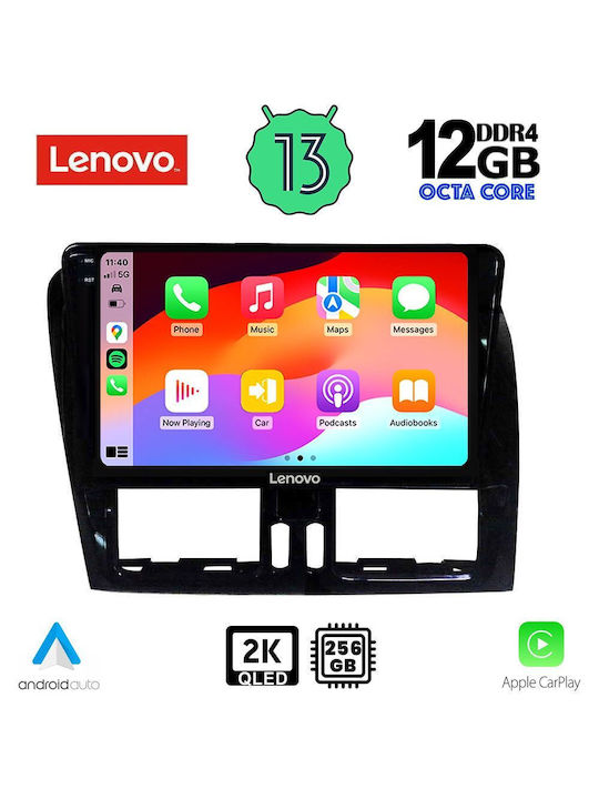 Lenovo Car Audio System for BMW X1 / X3 / X4 Volvo XC 60 2009-2017 (Bluetooth/USB/AUX/WiFi/GPS/Apple-Carplay/Android-Auto) with Touch Screen 9"