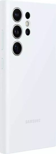 Samsung Back Cover Silicon Alb (Galaxy S24 Ultra)
