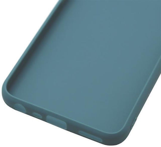 iNOS S-Cover Back Cover Σιλικόνης Πετρόλ (Realme C35)