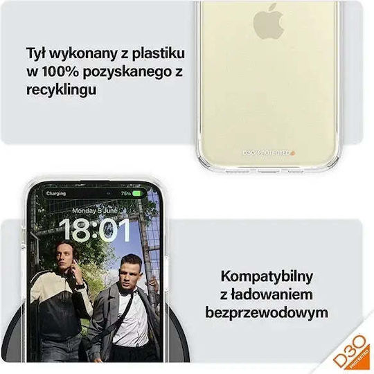 PanzerGlass Back Cover Πλαστικό Διάφανο (iPhone 15 Plus)