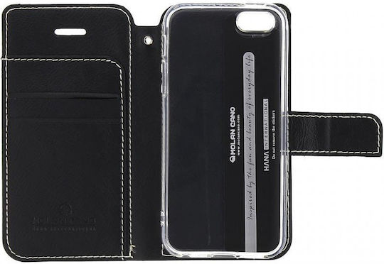 Molan Cano Issue Wallet Δερματίνης Μαύρο (Xiaomi Mi Note 10 / Mi Note 10 Pro)