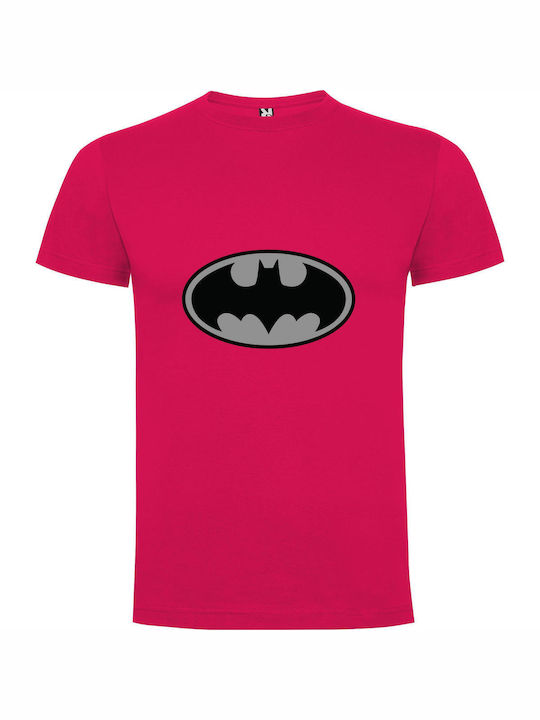 Epic Batman: Dark Vengeance T-shirt Batman Φούξια Βαμβακερό