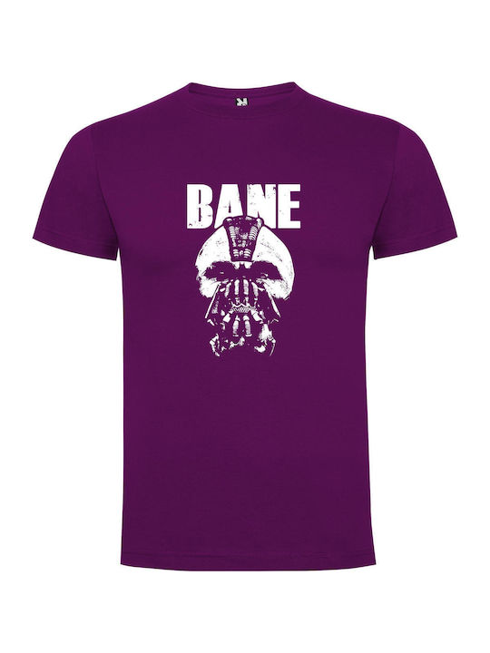 Kane's Dark Batman Inspiration T-shirt Batman Lila Baumwolle