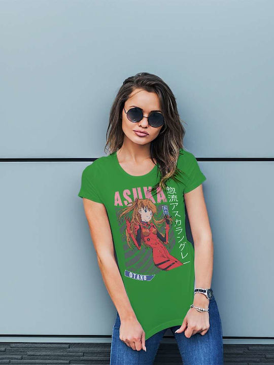 Poster T-shirt Green Cotton