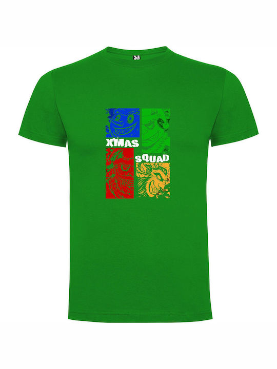 Squad T-shirt Green Cotton