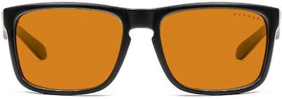 Gunnar Amber Max Blue Light Blocking Glasses Black