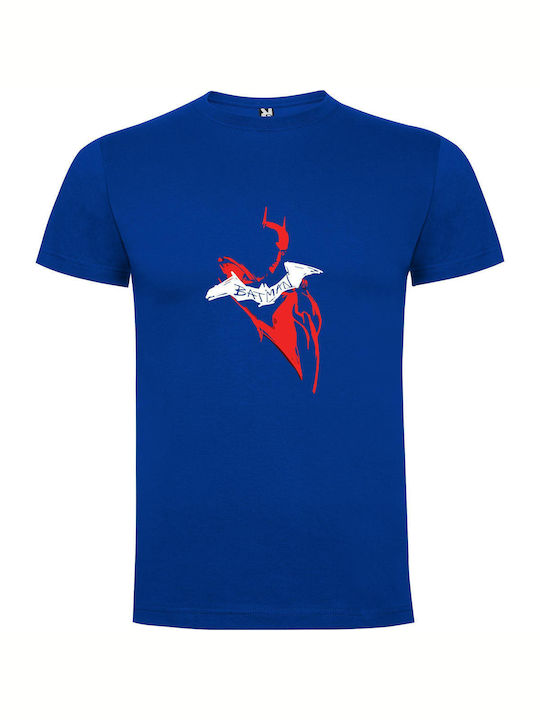 Miller's Batman Creative Emblem T-shirt Batman Blue Cotton