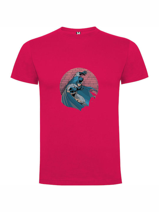 Batman: Vigilante Icon T-shirt Batman Fuchsie Baumwolle