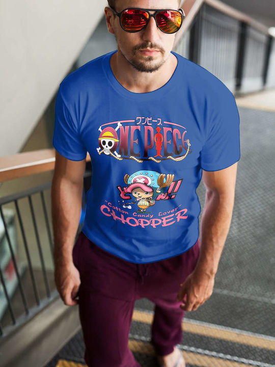 Chopper T-shirt Ein Stück Gelb Baumwolle