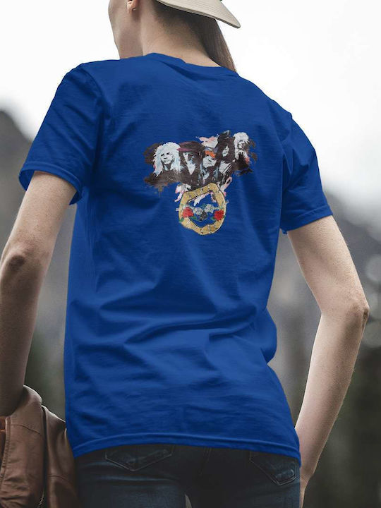 Small T-shirt Guns N' Roses Blue Cotton