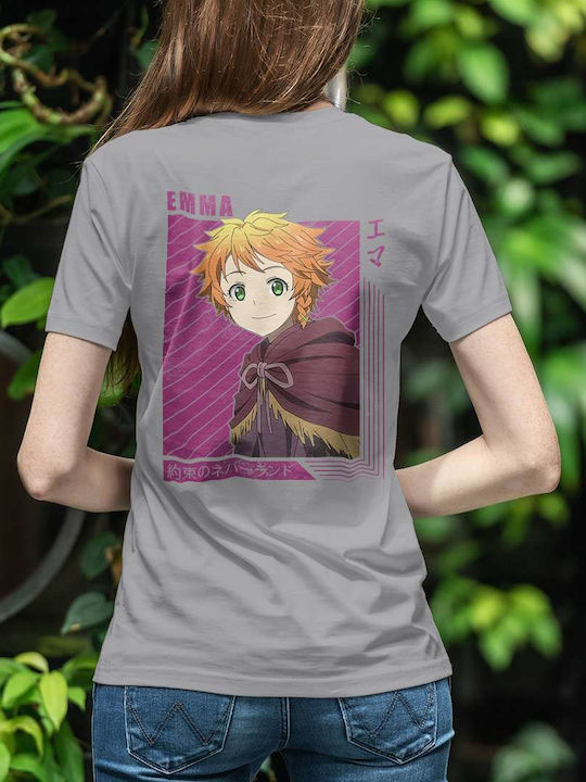 Character Profile - Emma T-shirt Gray Cotton