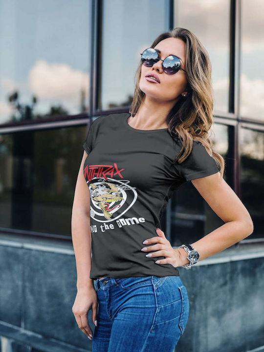 Abstract Skull Design Tricou Negru Bumbac