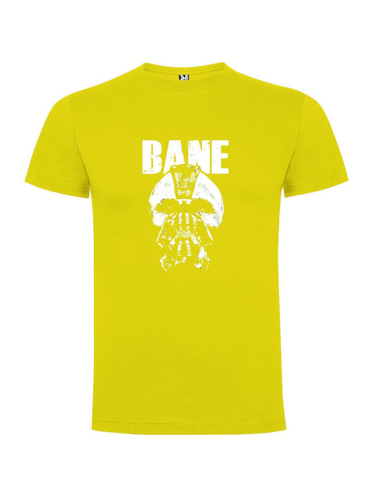 Kane's Dark Batman Inspiration T-shirt Batman Yellow Cotton