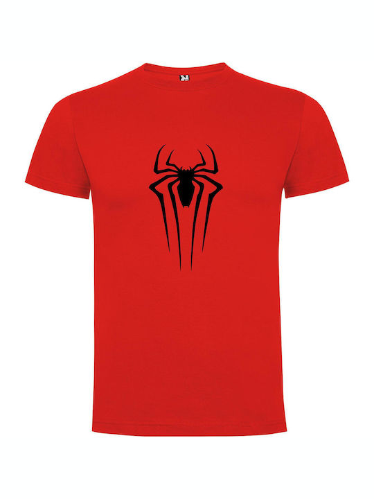 Spectacular Spiderverse Showcase T-shirt Red Cotton