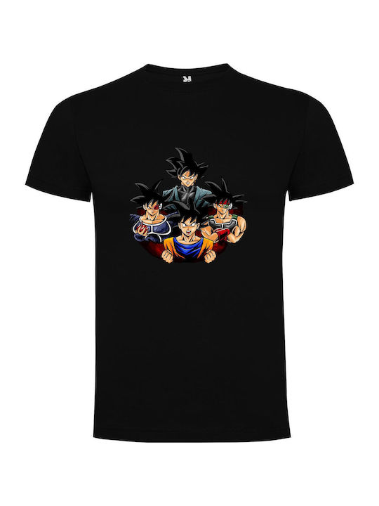 Dynamic T-shirt Dragon Ball Μαύρο Βαμβακερό