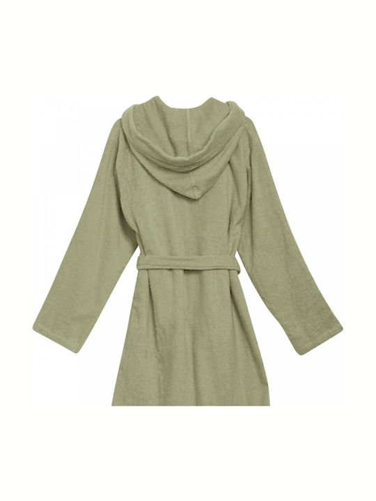 Das Home Casual 5907 Hooded Bathrobe Olive 430gr/m²